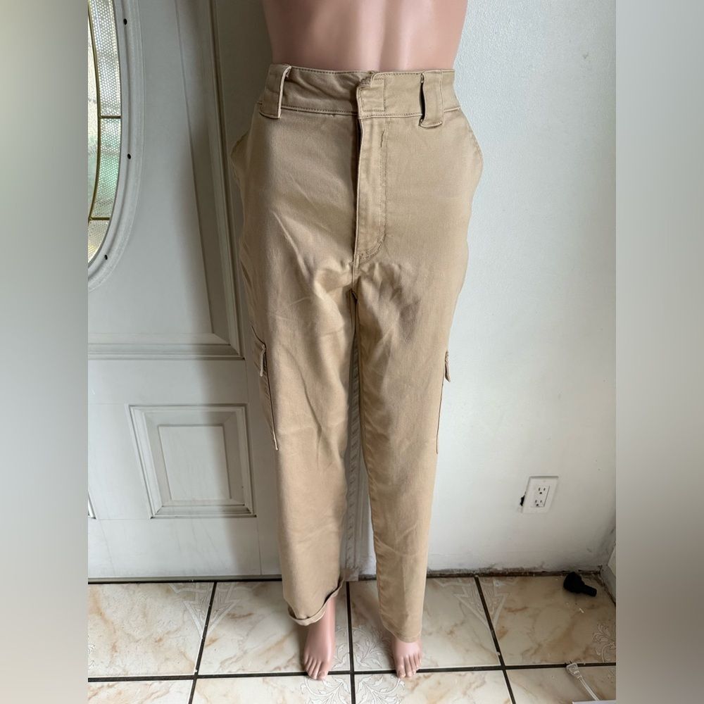 Women’s C’est Toi high rise straight leg cargo pants size 13/31